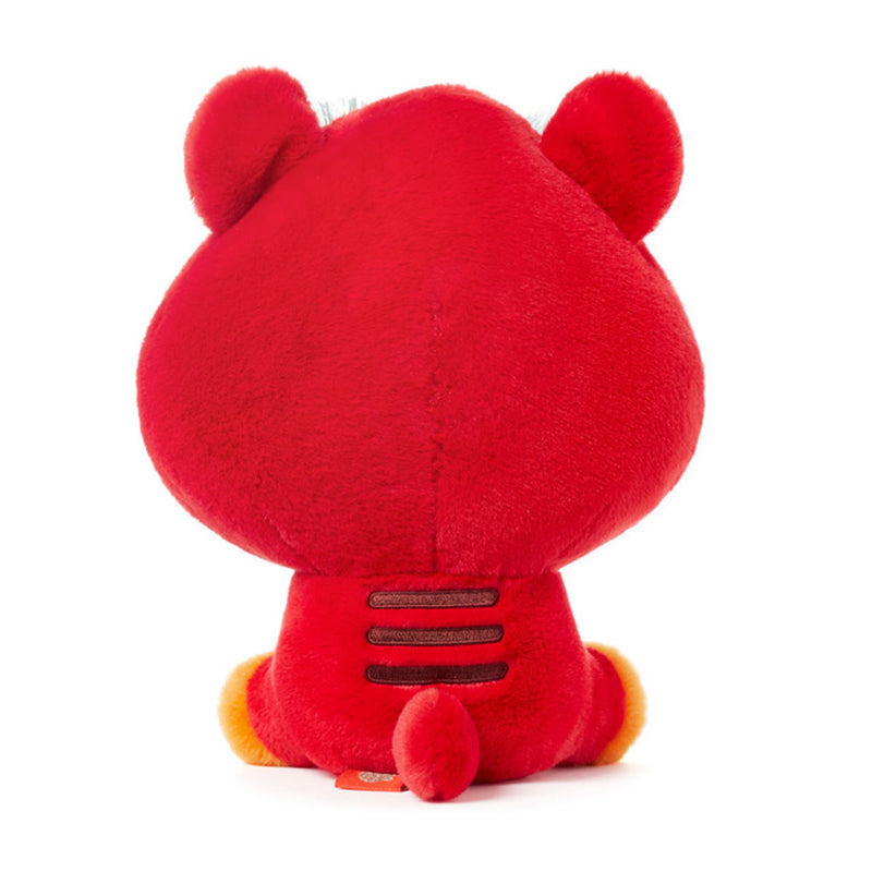 Kakao Friends - Apeach Tiger Edition Costume Upright Plush Doll
