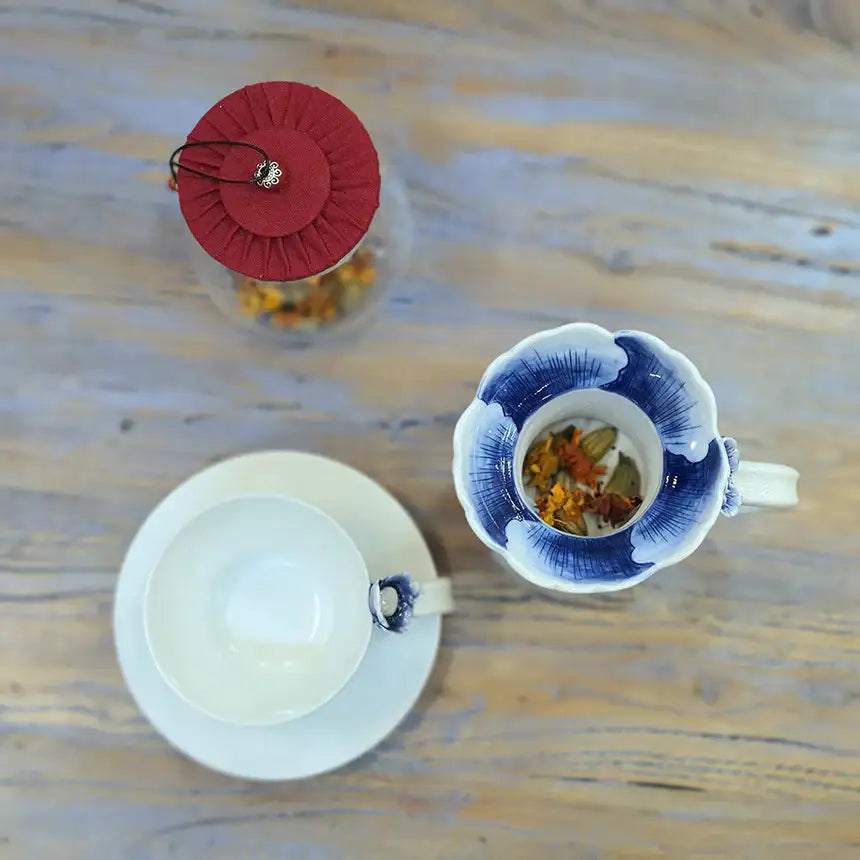 Bosan Pottery - Flower Bud Coffee Dripper Set - Bosan Pottery - Home & Living, Accessories - Harumio