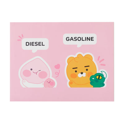 Kakao Friends - Gas/Diesel Car Deco Sticker