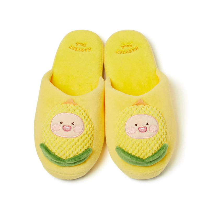 Kakao Friends - Harvest Blanket & Slippers Set