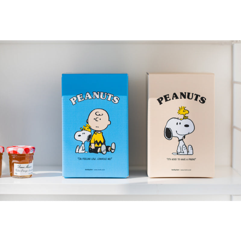 Peanuts x 10x10 - Snoopy & Friends Glass