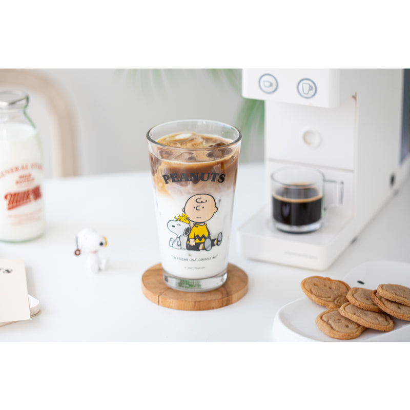 Peanuts x 10x10 - Snoopy & Friends Glass