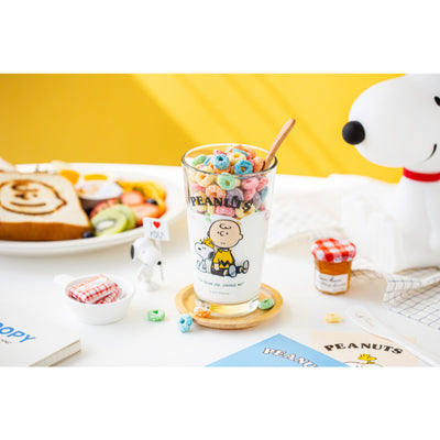 Peanuts x 10x10 - Snoopy & Friends Glass