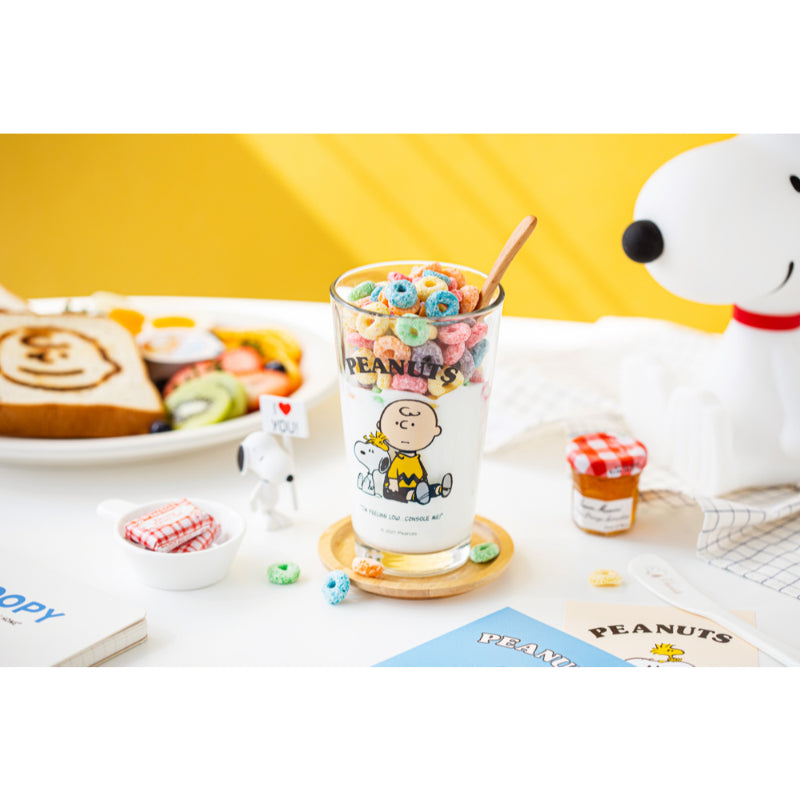 Peanuts x 10x10 - Snoopy & Friends Glass