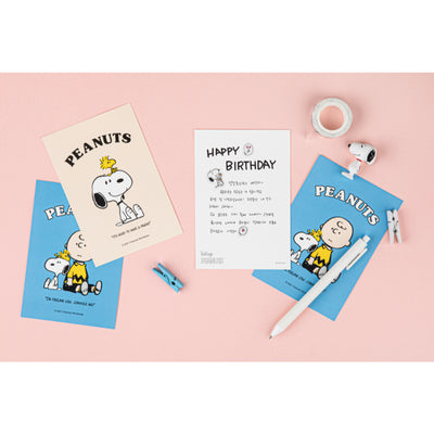 Peanuts x 10x10 - Snoopy & Friends Glass