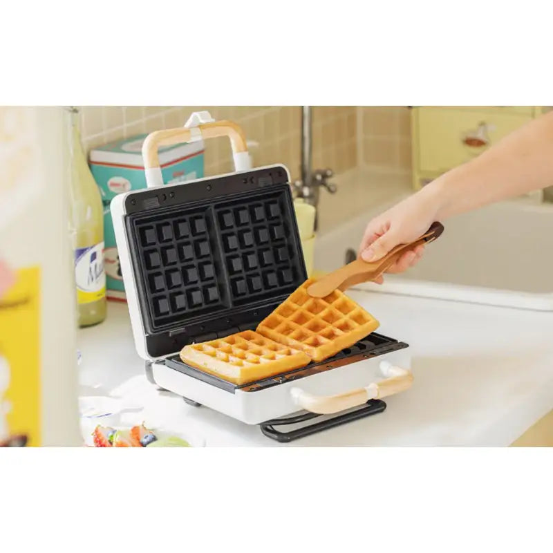 Peanuts x 10x10 - Snoopy Retro Double Waffle/Sandwich Maker - Peanuts x 10x10 - Kitchenware - Harumio