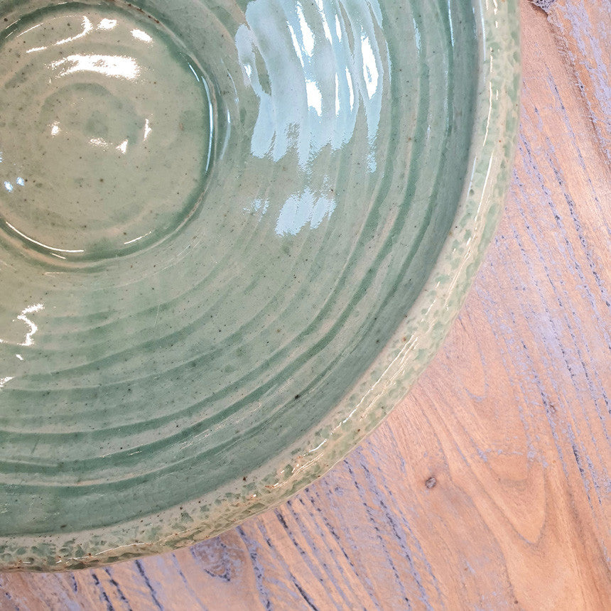 Bosan Pottery - Bone White Porcelain Noodle Bowl