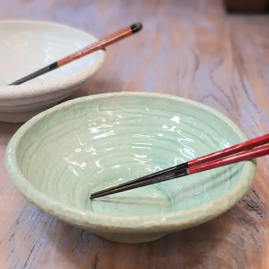 Bosan Pottery - Bone White Porcelain Noodle Bowl - Bosan Pottery - Home & Living, Accessories - Harumio