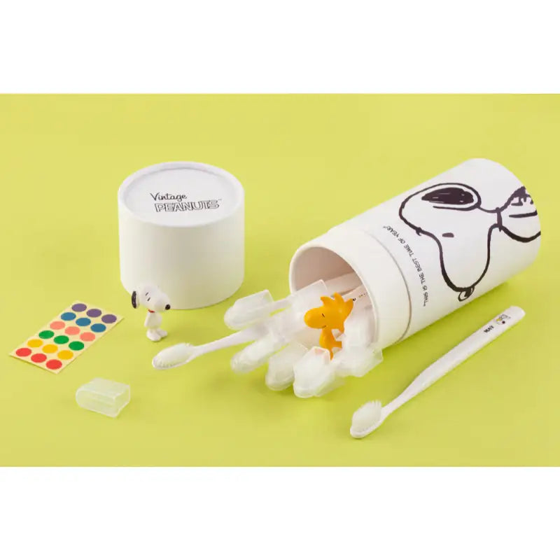 Peanuts x 10x10 - Snoopy Toothbrush Set - Peanuts x 10x10 - Oral Care - Harumio