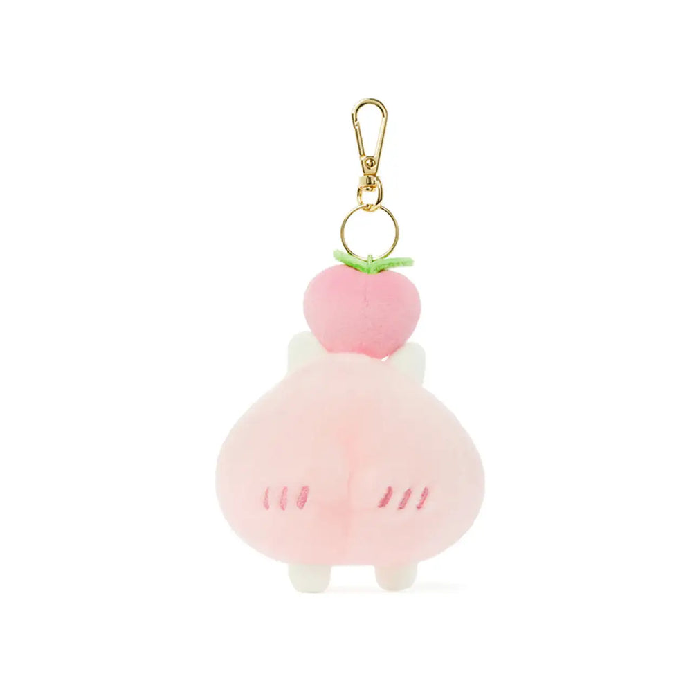 Kakao Friends - PeachFiv Fur Mini Keychain - Kakao Friends - Home & Living, Accessories - Harumio
