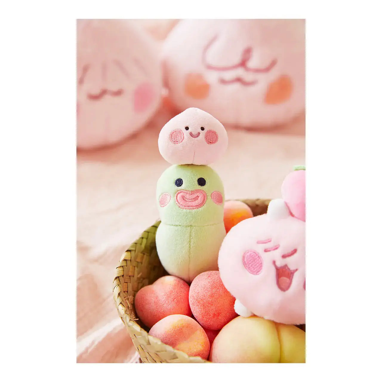Kakao Friends - PeachFiv Shubirupbba Mini Keychain - Kakao Friends - Home & Living, Accessories - Harumio
