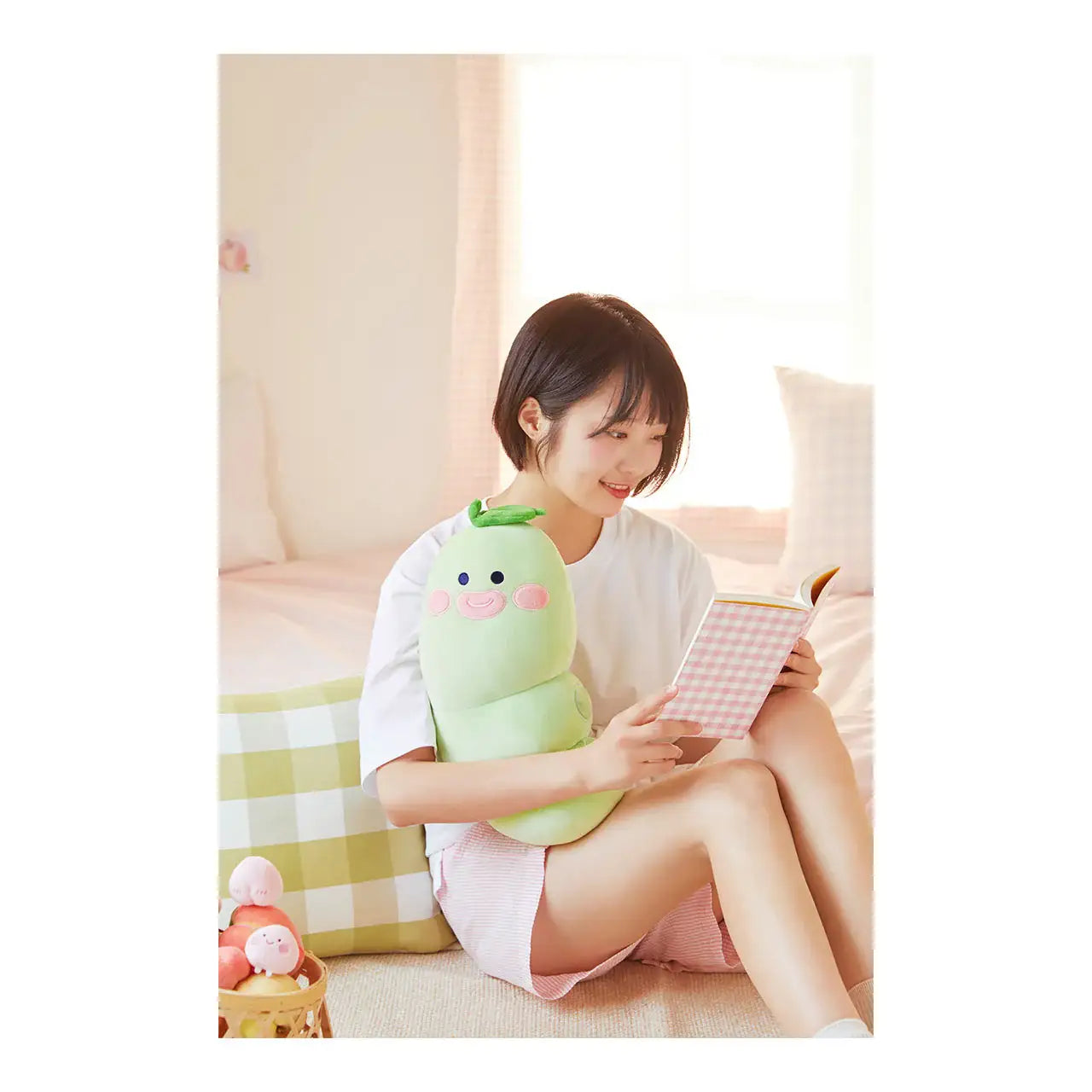 Kakao Friends - PeachFiv Shubirupbba Plush Doll - Kakao Friends - Plush - Harumio