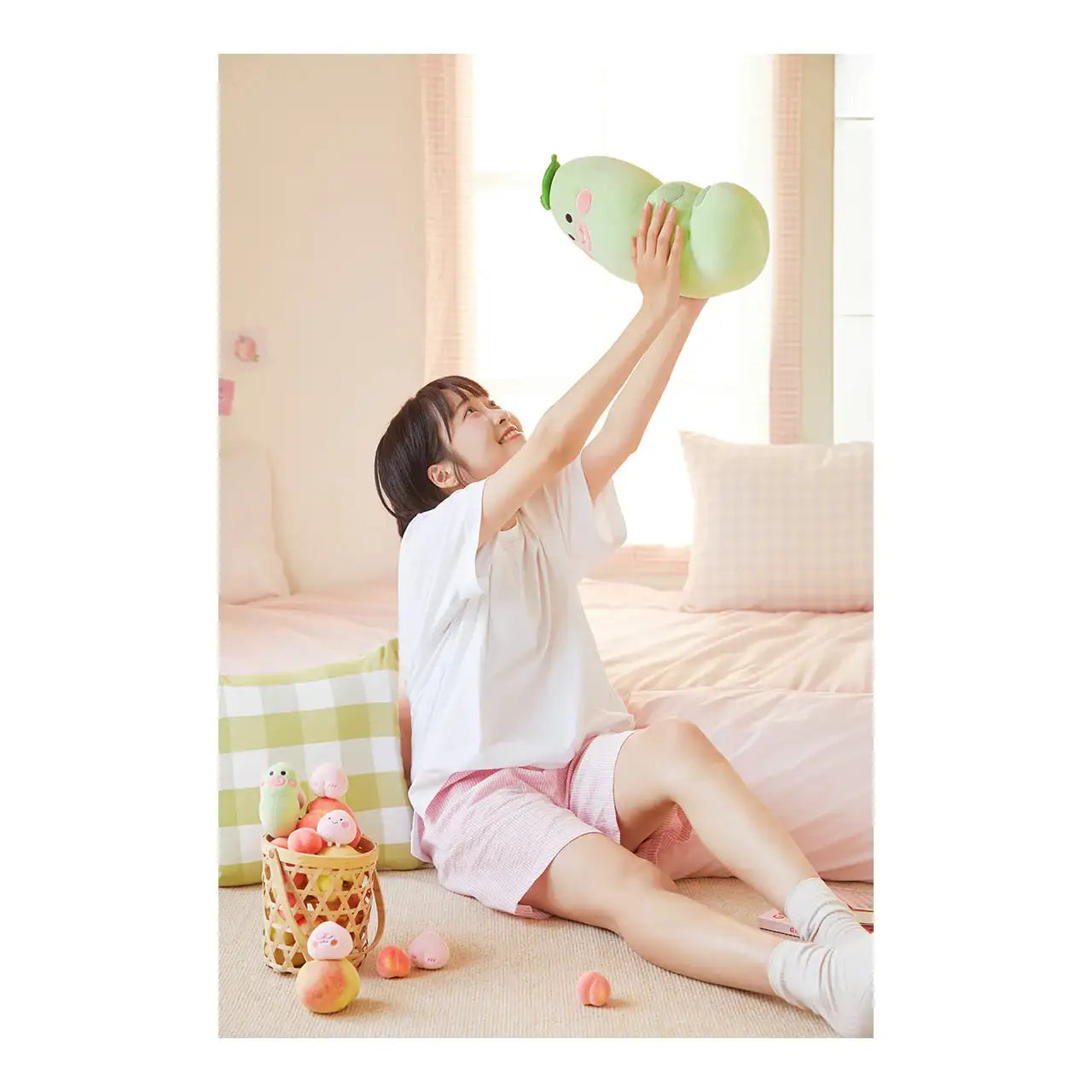 Kakao Friends - PeachFiv Shubirupbba Plush Doll - Kakao Friends - Plush - Harumio