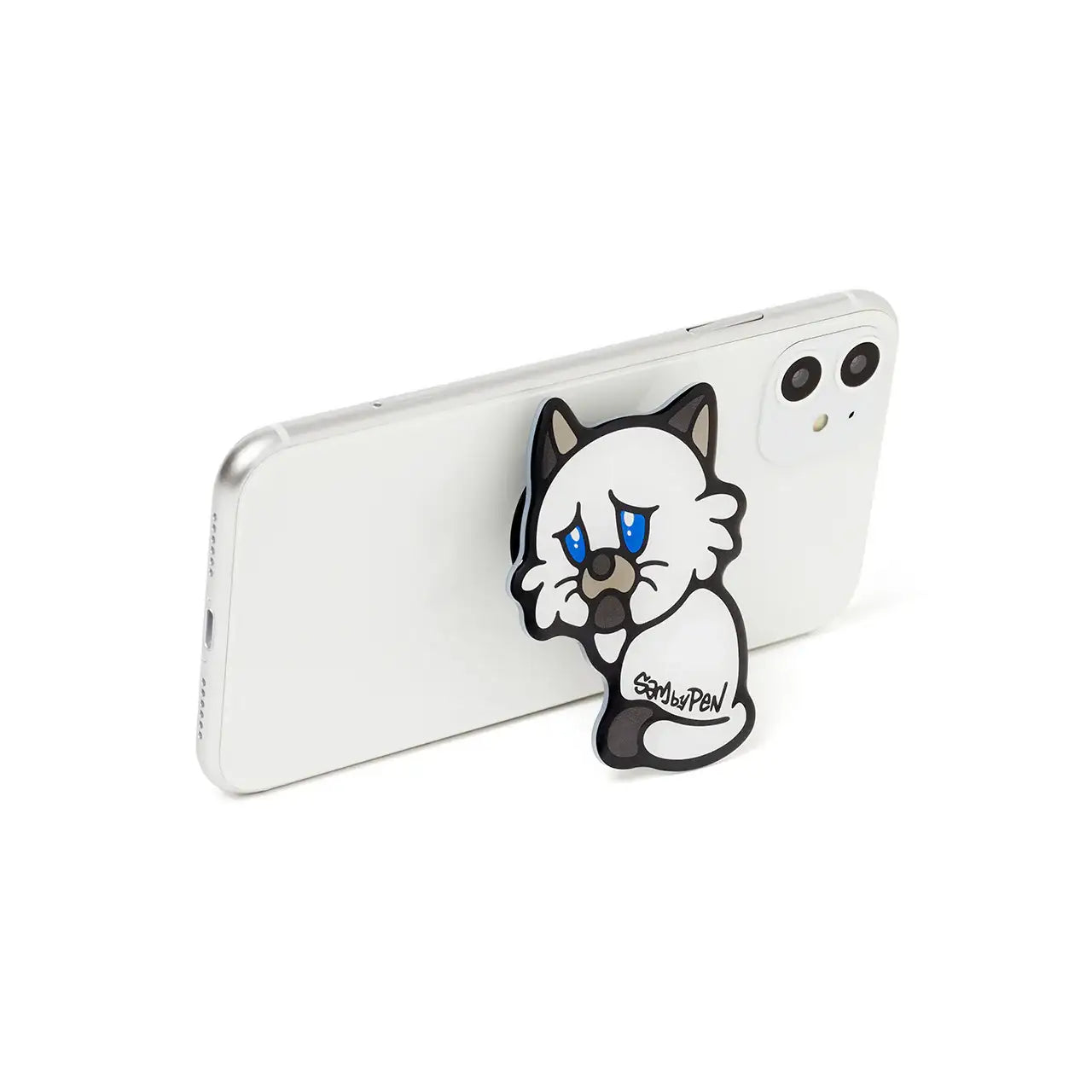 Kakao Friends x SambyPen - White Cat Phone Grip - Kakao Friends x SambyPen - Home & Living, Accessories - Harumio