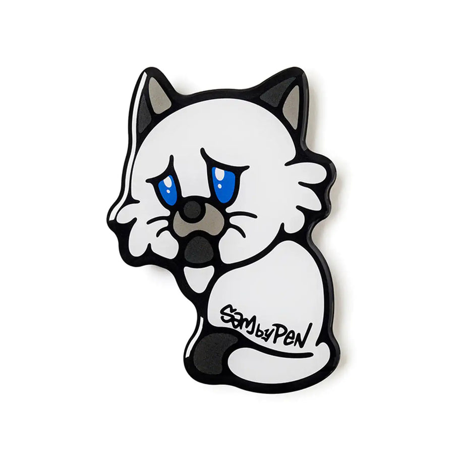 Kakao Friends x SambyPen - White Cat Phone Grip - Kakao Friends x SambyPen - Home & Living, Accessories - Harumio