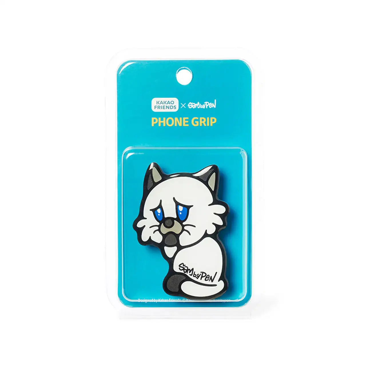 Kakao Friends x SambyPen - White Cat Phone Grip - Kakao Friends x SambyPen - Home & Living, Accessories - Harumio