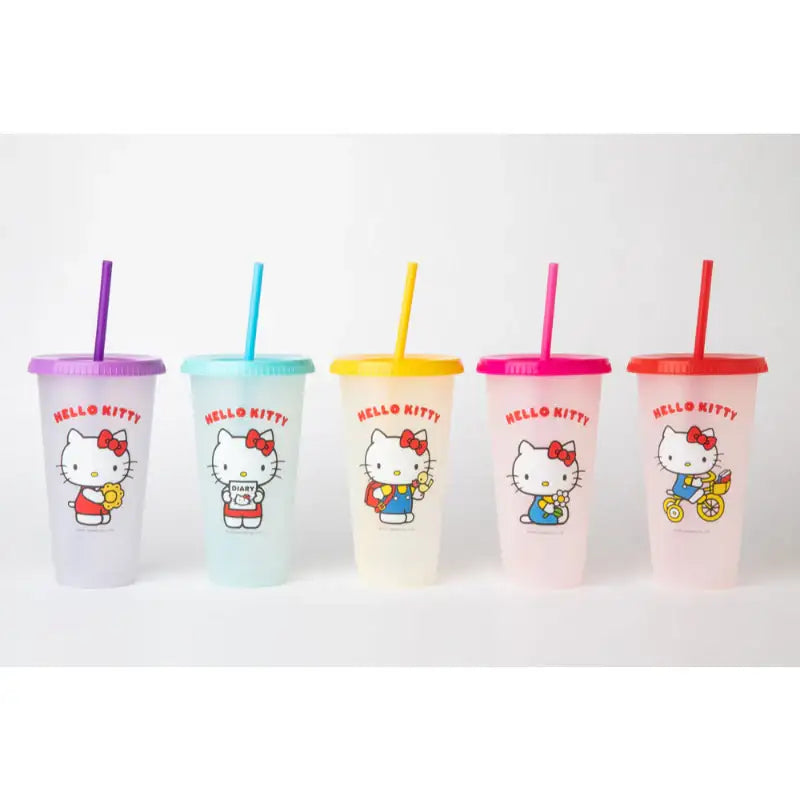Sanrio x 10x10 - Hello Kitty Reusable Cold Cup Set - Sanrio x 10x10 - Tableware - Harumio