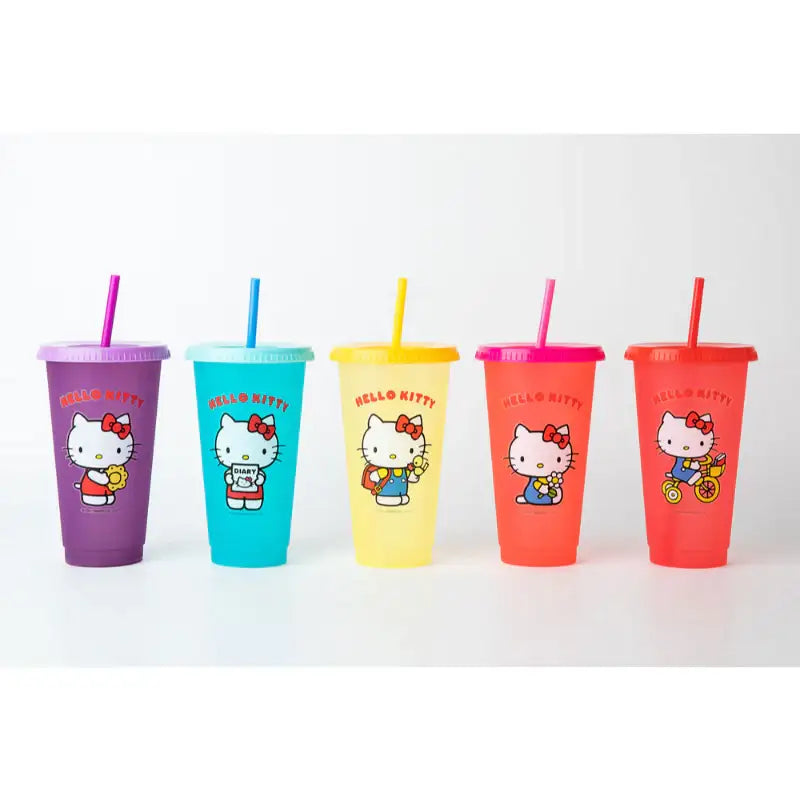 Sanrio x 10x10 - Hello Kitty Reusable Cold Cup Set - Sanrio x 10x10 - Tableware - Harumio