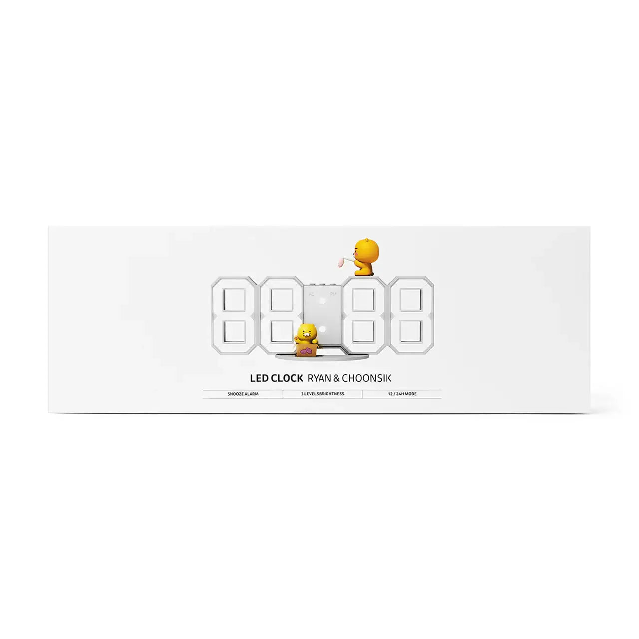 Kakao Friends - Ryan & Choonsik LED Clock - Kakao Friends - Home & Living, Accessories - Harumio
