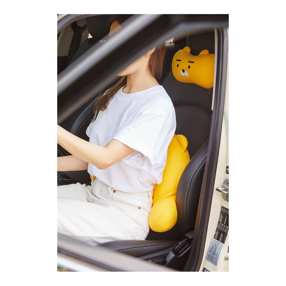 Kakao Friends - Ryan Face Car Back Cushion