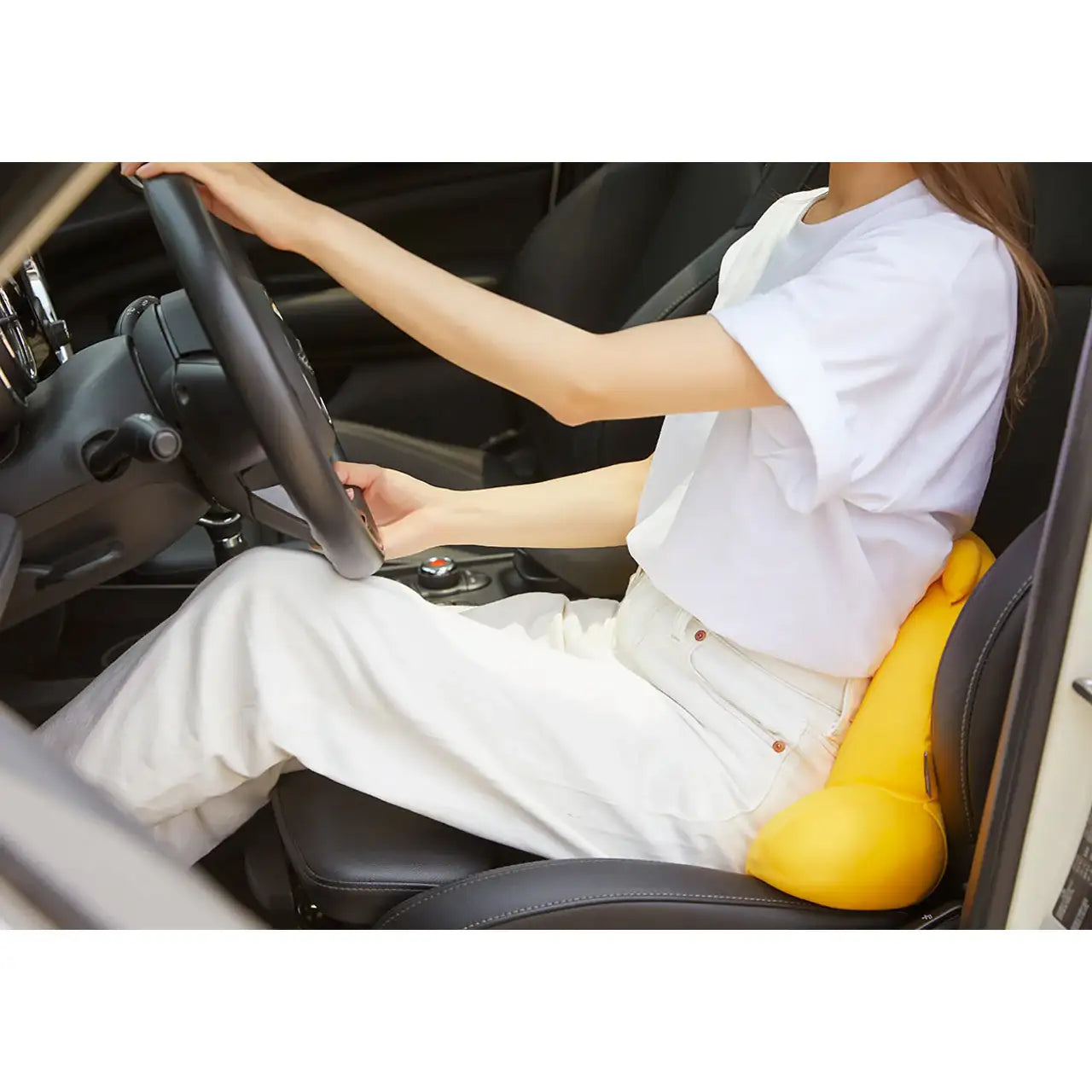 Kakao Friends - Ryan Face Car Back Cushion - Kakao Friends - Home & Living, Accessories - Harumio
