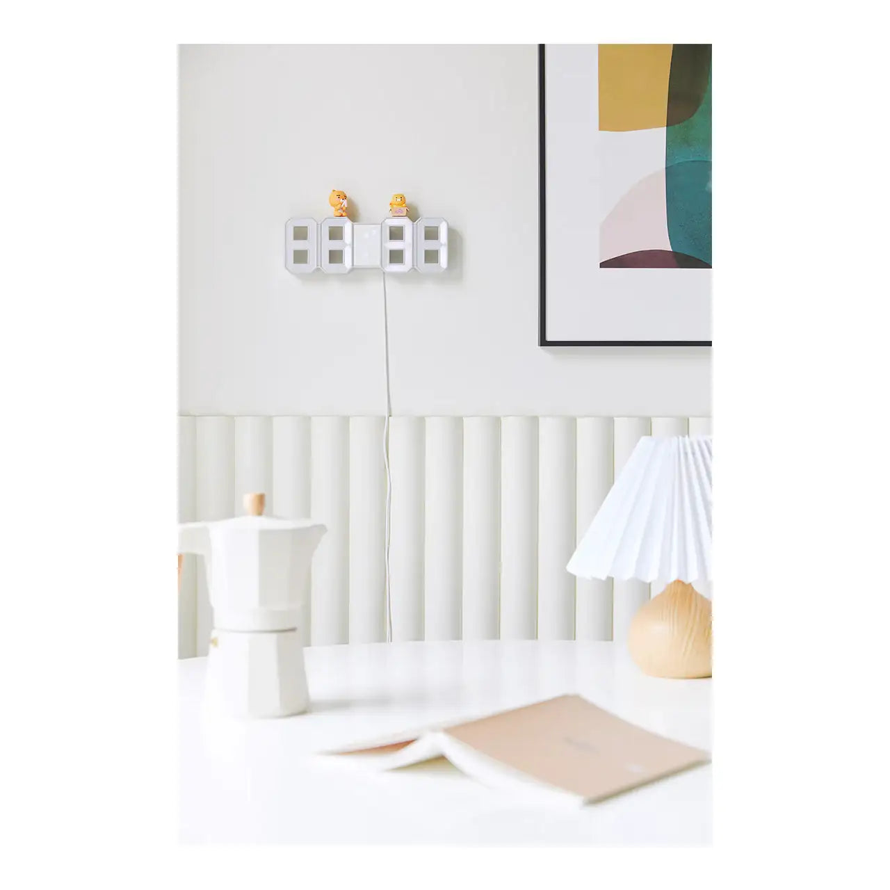 Kakao Friends - Ryan & Choonsik LED Clock - Kakao Friends - Home & Living, Accessories - Harumio