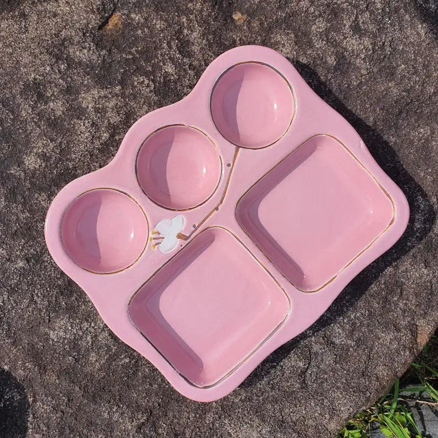 Bosan Pottery - Rhododendron Porcelain Sharing Plate - Bosan Pottery - Home & Living, Accessories - Harumio