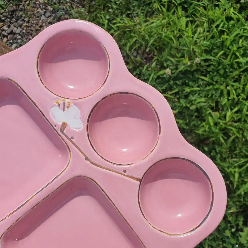 Bosan Pottery - Rhododendron Porcelain Sharing Plate - Bosan Pottery - Home & Living, Accessories - Harumio
