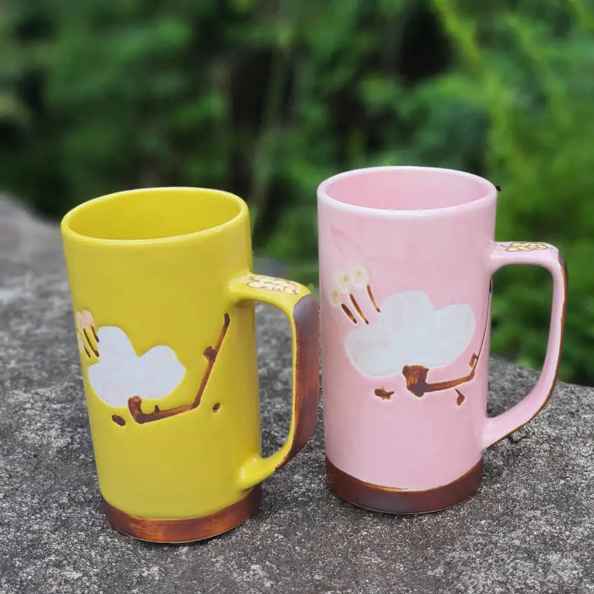 Bosan Pottery - Azalea Handmade Porcelain Mug with Dripper - Bosan Pottery - Home & Living, Accessories - Harumio