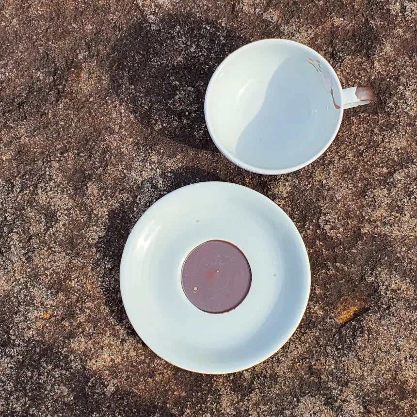 Bosan Pottery - Azalea Handmade Porcelain Tea Cup Set - Bosan Pottery - Home & Living, Accessories - Harumio