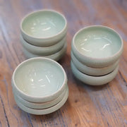 Bosan Pottery - Traditional Celadon Side Dish Bowl - Bosan Pottery - Home & Living, Accessories - Harumio