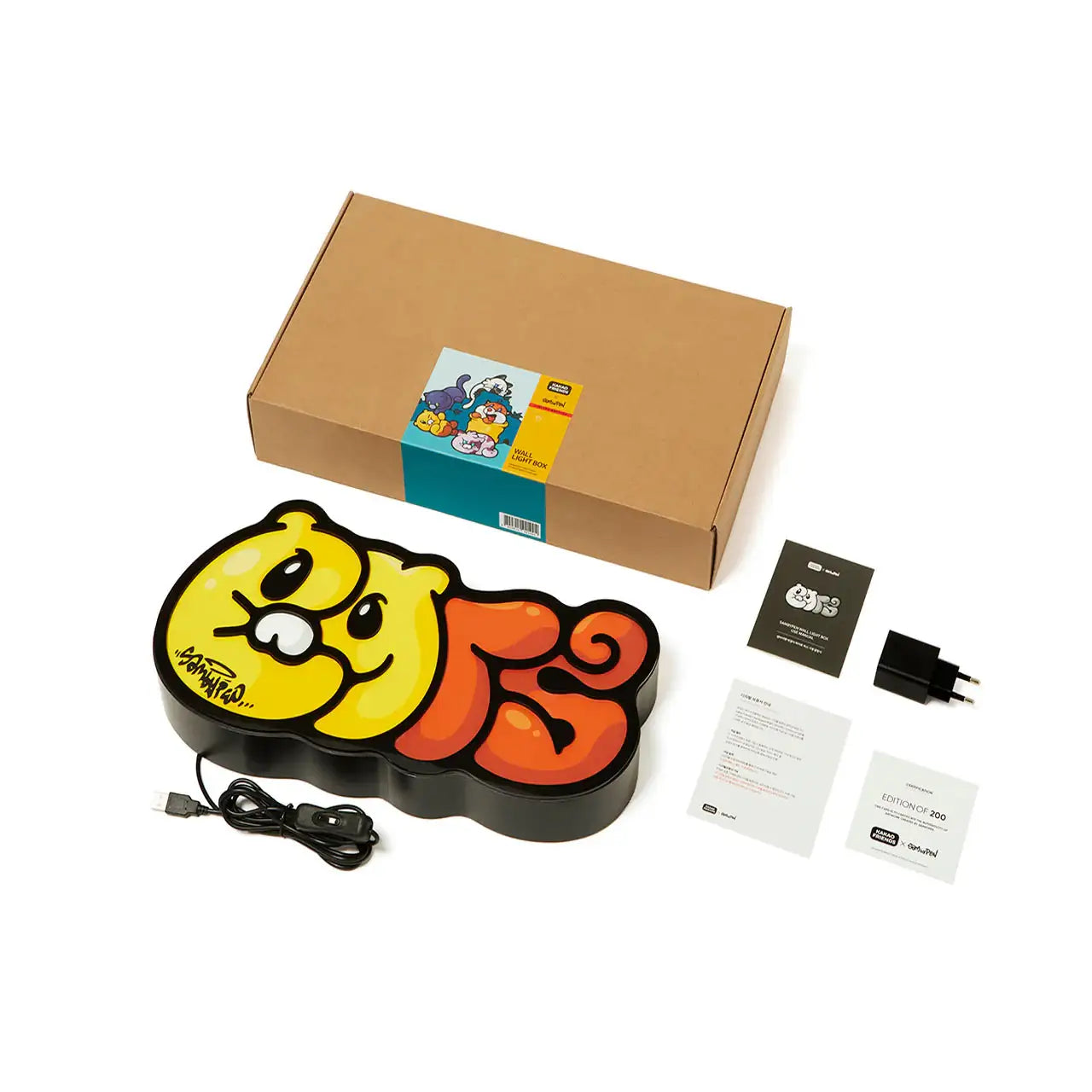 Kakao Friends x SambyPen - Wall Hanging Lightbox - Kakao Friends x SambyPen - Home & Living, Accessories - Harumio
