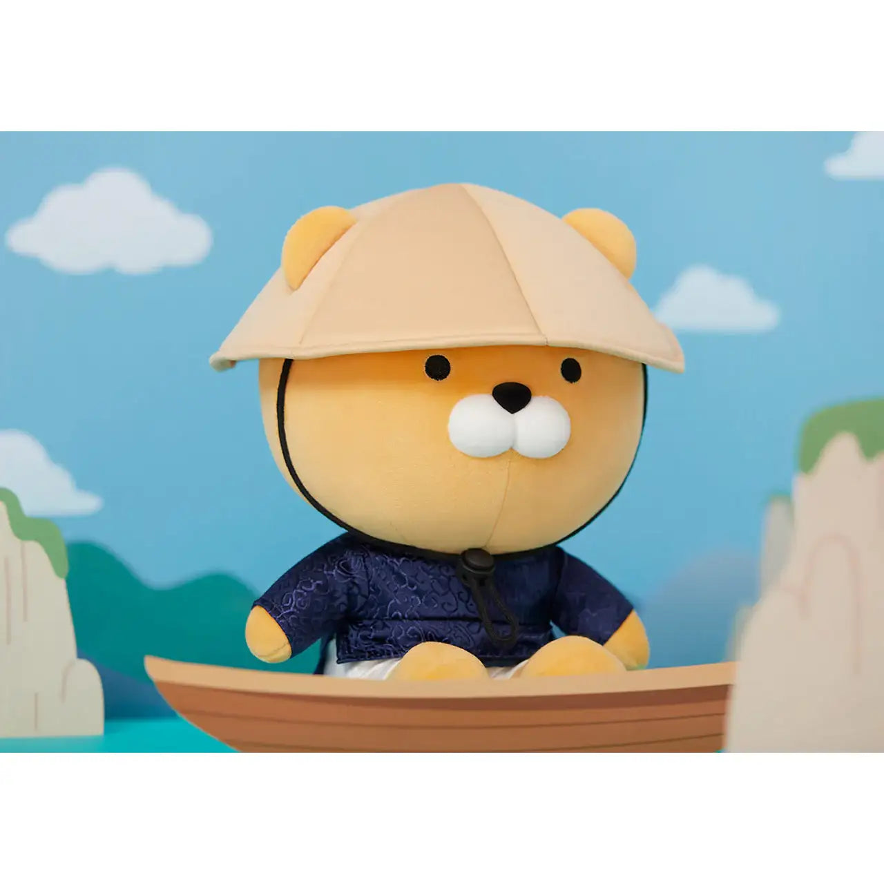 Kakao Friends - Ao Dai Ryan Sitting Plush Doll (Vietnam Series) - Kakao Friends - Plush - Harumio