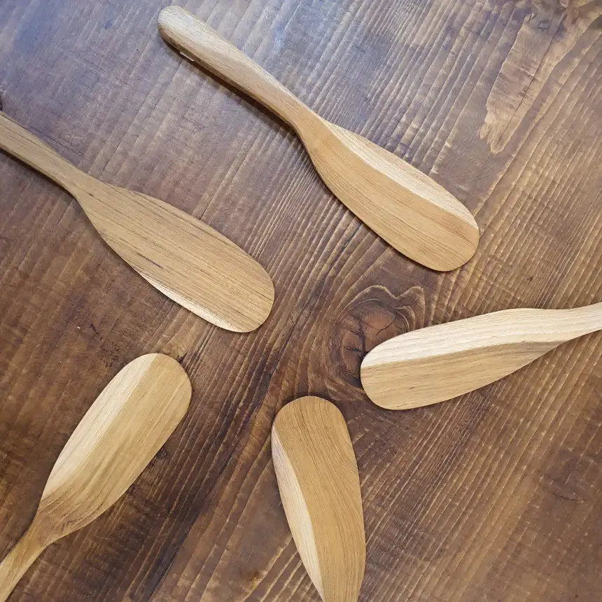 Bosan Pottery - Teak Wood Oval Spatula - Bosan Pottery - Home & Living, Accessories - Harumio