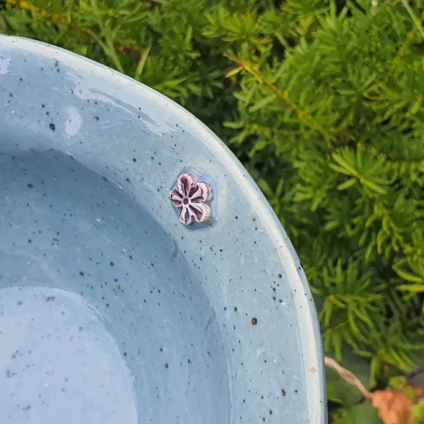 Bosan Pottery - Plum Blossom Porcelain Udon Bowl - Bosan Pottery - Home & Living, Accessories - Harumio