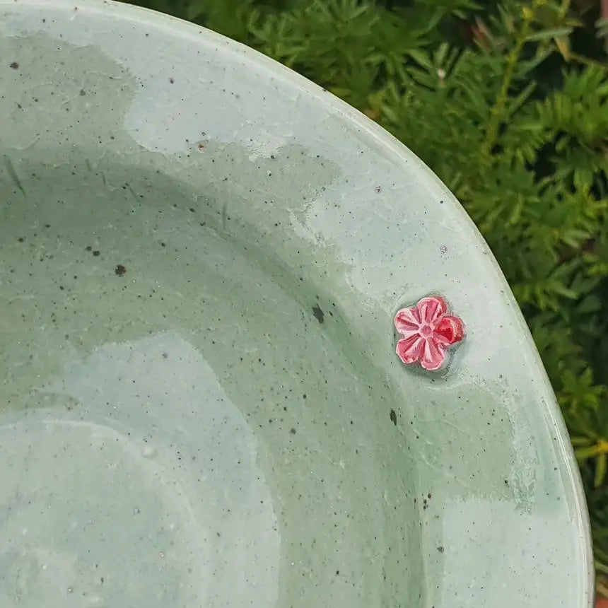 Bosan Pottery - Plum Blossom Porcelain Udon Bowl - Bosan Pottery - Home & Living, Accessories - Harumio