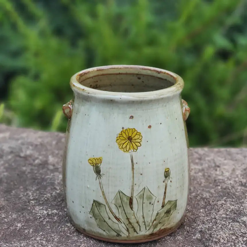 Bosan Pottery - Flowers Porcelain Cutlery Holder - Bosan Pottery - Home & Living, Accessories - Harumio