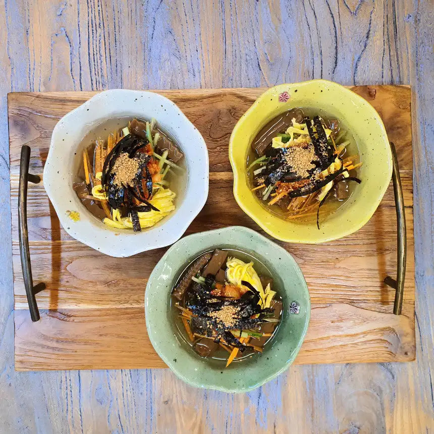 Bosan Pottery - Plum Blossom Porcelain Udon Bowl - Bosan Pottery - Home & Living, Accessories - Harumio