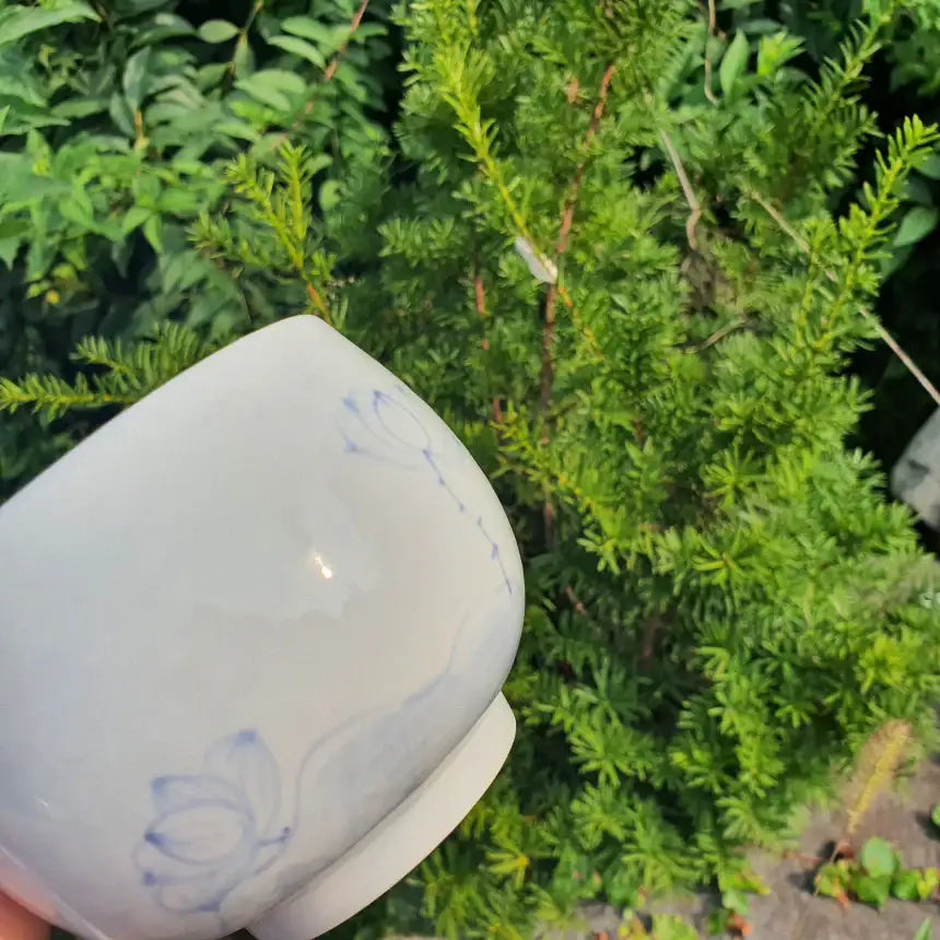 Bosan Pottery - White Porcelain Traditional Mug - Bosan Pottery - Home & Living, Accessories - Harumio