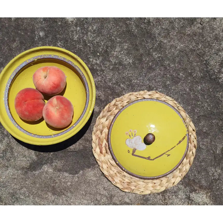 Bosan Pottery - Azalea Handmade Porcelain Steaming Bowl with Lid - Bosan Pottery - Home & Living, Accessories - Harumio