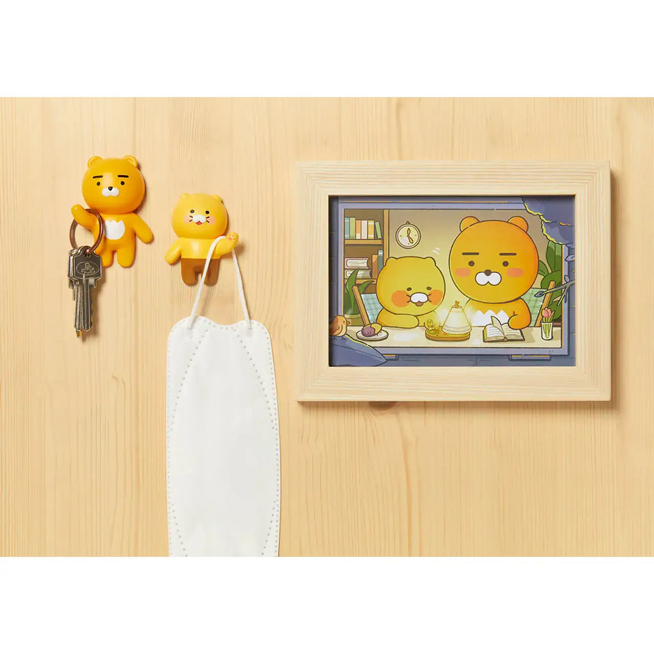 Kakao Friends - Ryan & Choonsik Magnet Mask Holder - Kakao Friends - Home & Living, Accessories - Harumio