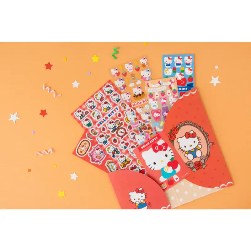 Sanrio x 10x10 - Sanrio Paper File and Sticker Pack