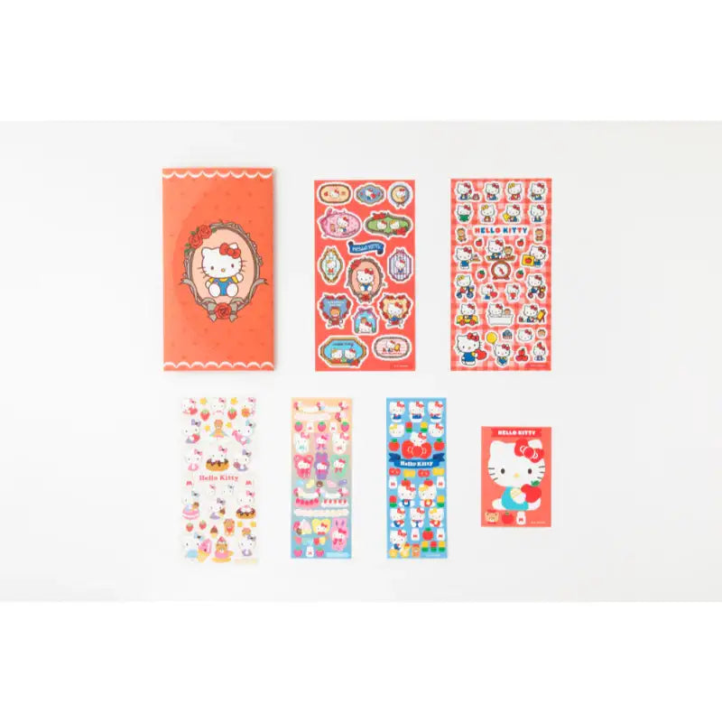 Sanrio x 10x10 - Sanrio Paper File and Sticker Pack - Sanrio - Stationary - Harumio
