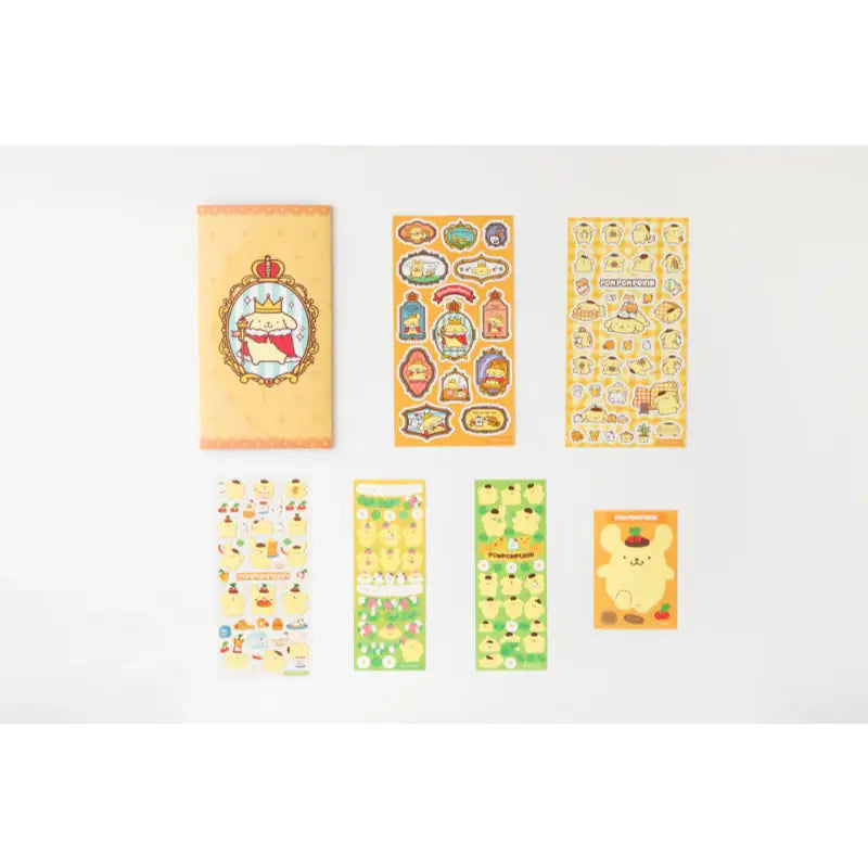 Sanrio x 10x10 - Sanrio Paper File and Sticker Pack - Sanrio - Stationary - Harumio