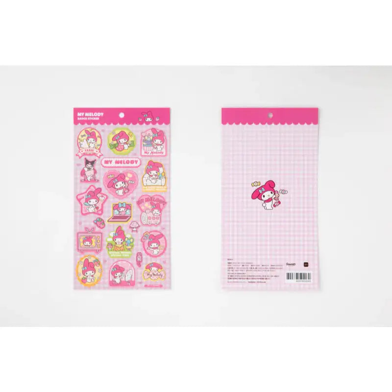 Sanrio x 10x10 - Badge Sticker - Sanrio - Stickers - Harumio