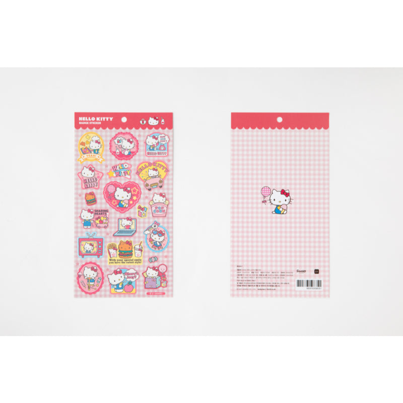 Sanrio x 10x10 - Badge Sticker