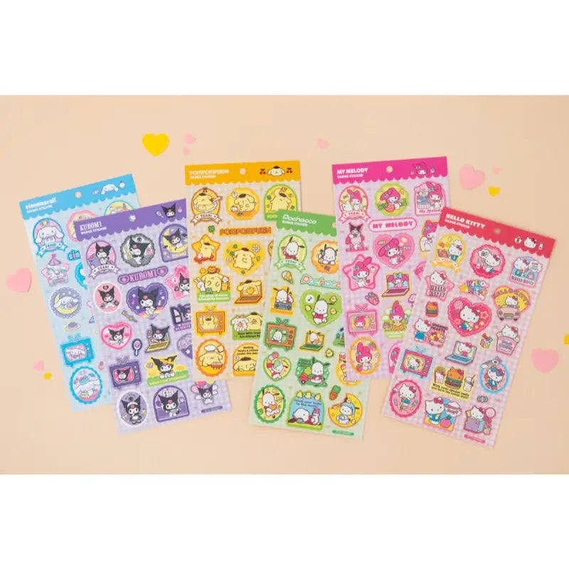 Sanrio x 10x10 - Badge Sticker - Sanrio - Stickers - Harumio