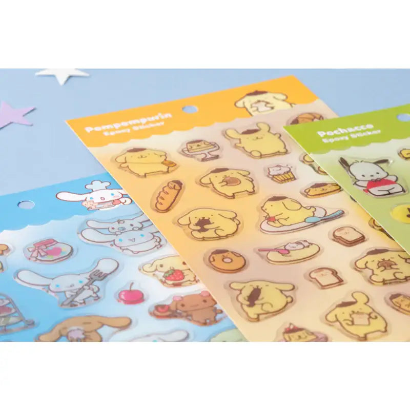 Sanrio x 10x10 - Shiny Epoxy Sticker - Sanrio - Stationary - Harumio