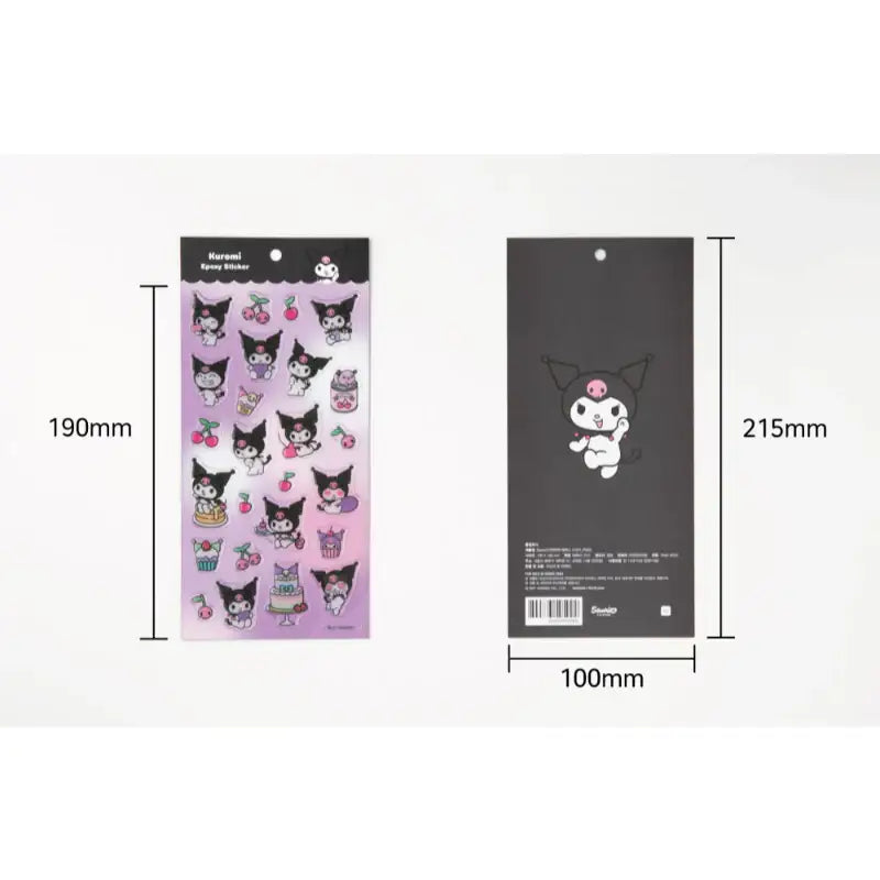 Sanrio x 10x10 - Shiny Epoxy Sticker - Sanrio - Stationary - Harumio