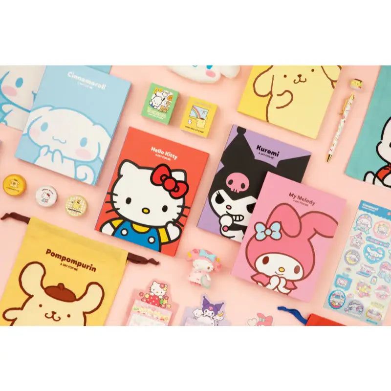 Sanrio x 10x10 - Diary and Pouch Set - Sanrio - Stationary - Harumio